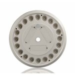 Projecteur solaire etanche a eclairage led sur pied pour jardin et sentier rr - 3d01