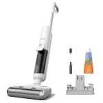 Proscenic f10 pro laveuse de sol sans fil, aspirateur et vadrouille, autonomie de 30 minutes, autonettoyant, ...