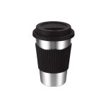 Protge - bras en silicone et acier inoxydable, tasse a caf a isolation thermique, tasse tout - en - ...