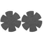 Protecteur de casserole, lot de 5 protections de casserole en feutre 38cm, protection d'empilage antid�rapant ...