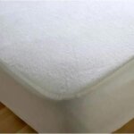Protecteur de matelas en tissu eponge imperm�able, drap - housse, couvre - lit taille 60x120 cm