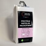 Prot�ge matelas 90x190 cm microfibre, par soleil d'ocre