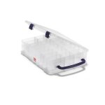 Prym yarnit - bote 48 compartiments - rangement bobines fils ergonomics - 38 cm x 26 cm x 8 cm - coloris ...