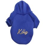 Pull a capuche de styliste avec imprim roi et reine en or, vtement de grande taille pour automne et ...