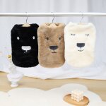 Pull chaud en polaire pour animaux de compagnie, manteau imprim� animal mignon, petit, moyen, chien, ...