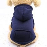 Pull avec poches pour petits chiens, vtements pour chiens, protge les chiens du vent froid, automne ...