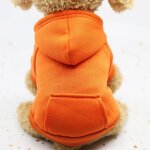 Pull avec poches pour petits chiens, vtements pour chiens, protge les chiens du vent froid, automne ...