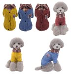 Pull a revers pour chiot chaton, automne hiver, garder la belle personnalit�, badge en laine tricot�, ...