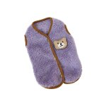 Pull en velours chaud pour animaux de compagnie, cardigan doux pour chiot, vêtements pour chiens, sourire, ... Pull en velours chaud pour animaux de compagnie, cardigan doux pour chiot, vêtements pour chiens, sourire, ...