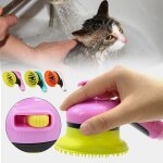 Pulv�risateur de bain en caoutchouc souple pour animaux de compagnie, pommeau de douche, massage, shampoing, ...