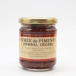 Pure de piment (sambal oelek), verrine de 200 g -
