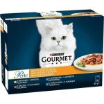 Purina aliments pour chat gourmet perle thon dinde agneau canard