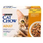 Purina cat chow chicken, zucchini - croquettes pour chat - 10x85 g