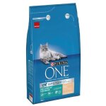 Purina one spcial chat strilis d'intrieur truite et crales completes 3kg