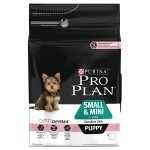 Purina pro plan dog small & mini puppy sensitive skin avec optiderma - 3 kg - croquettes pour chiot