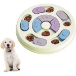 Puzzle pour chien jouet d'alimentation lente (rose), distributeur de nourriture pour chiot, mangeoire ...