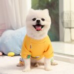 Pyjama en coton pour chat et chien, t - shirt imprim� dessin anim�, v�tements teddy, automne hiver, petit ...