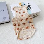 Pyjama doux a col roulé pour chiens de petite et moyenne taille, chemise pull en coton, combinaison pour ... Pyjama doux a col roulé pour chiens de petite et moyenne taille, chemise pull en coton, combinaison pour ...