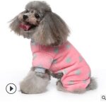 Pyjama en molleton pour animaux de compagnie, vtements chauds pour chiens et chiens, pour animaux de ...