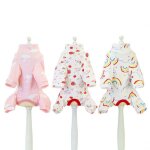 Pyjama rayé pour petits chiens et chats, vêtements pour animaux de compagnie, combinaison pour chiot, ... Pyjama rayé pour petits chiens et chats, vêtements pour animaux de compagnie, combinaison pour chiot, ...