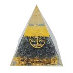 Pyramide orgonite labradorite arbre de vie - taille unique