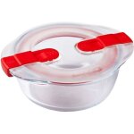 Pyrex - cook&heat - bo�te ronde en verre avec couvercle 14 * 12 cm