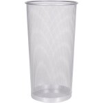 Q - connect porte - parapluies maille m�tal 22. 6 litres h 500mm diam fond 265mm argent