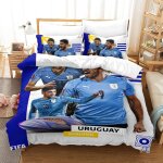Qatar housse de couette de la coupe du monde uruguay housse de couette souvenir de c��l��bration ��quipes ...