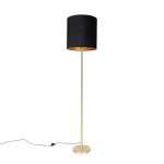 Qazqa classique / antique / design lampadaire / lampe de sol / lampe sur pied / luminaire / lumiere / ...