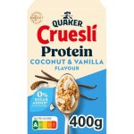 Quaker cruesli prot�in� noix de coco & vanille 400g
