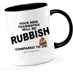 Quitter la tasse - vos nouveaux coll�gues seront des d�chets par rapport a nous