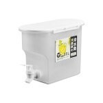 Rfrigrateur bouilloire froide avec robinet, bouteille de limonade, pot de jus d't, rcipient de boisson, ...