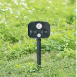 Rpulsif ultrasonique pour animaux - avec dtecteur de mouvement et flash ultrasonique - pour chats, ...