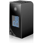 R�veil cam�ra espion sans fil 1080p noir