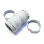 Raccord flexible complet avec 2 bagues aspirateur (22344600 nilfisk)