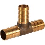 Raccord de tuyau de carburant cannel, adaptateur de raccord de tuyau en laiton a 3 voies pour carburant, ...