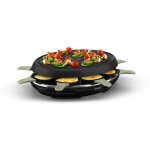 Raclette tefal re31e810 eco 8 coupelles noir