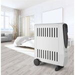 Radiateur a bain d'huile 2500w avec humidificateur tuareg 2500
