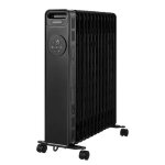 Radiateur lectrique bain d'huile 2500w oceanic - 3 puissances - thermostat lectronique - tlcommande ...