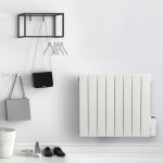 Radiateur électrique connecté à inertie fluide deltacalor monza 1500w Radiateur électrique connecté à inertie fluide deltacalor monza 1500w