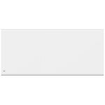 Radiateur lectrique fixe  inertie sche fonte + film 2000w bestherm nemesis horizontal blanc