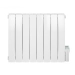 Deltacalor - radiateur �lectrique � inertie fluide 1500w telica cintr� horizontal