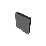 Radiateur � inertie pierre + film 1000w gris noir