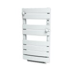 Radiateur sèche - serviette 750w + soufflerie 1000w - cintré à lames plates Radiateur sèche - serviette 750w + soufflerie 1000w - cintré à lames plates