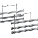 Rail t�lescopique 3 niveaux pour four pyrolyse z13tf36x0