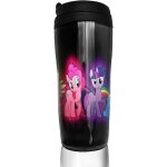 Rainbow pony travel coffee mugs double wall vacuum tumblers insulated thermos mug - 12 oz Rainbow pony travel coffee mugs double wall vacuum tumblers insulated thermos mug - 12 oz