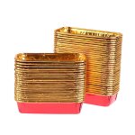Ramequins carrés en feuille d'aluminium, 50 pièces, gobelets de cuisson pour cupcakes, gobelets a gâteaux ... Ramequins carrés en feuille d'aluminium, 50 pièces, gobelets de cuisson pour cupcakes, gobelets a gâteaux ...