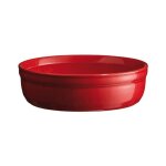 Ramequin pour crme brle 12 cm rouge en cramique