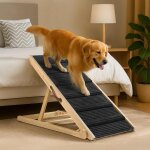 Rampe pour chien de petite ou grande taille escalier pour chien rampe chien canap et lit pliable et ...