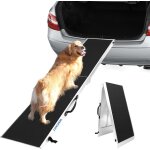 Rampe pour chiens pliable, 184, 5 cm, capacit 180 kg pour animaux, voitures, camions et suv